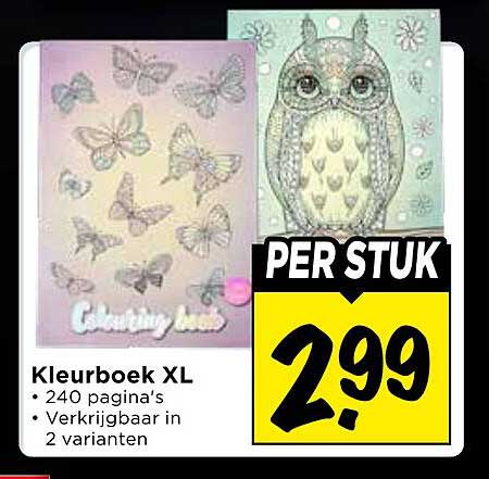 Kleurboek XL