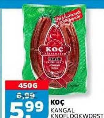 KOÇ KANGAL KNOFLOOKWORST