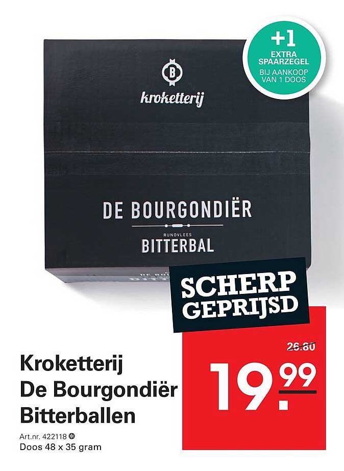 Kroketterij De Bourgondiër Bitterballen