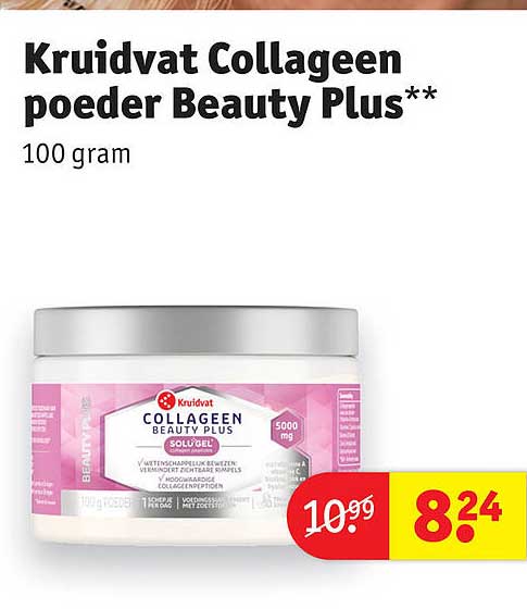 Kruidvat Collageen poeder Beauty Plus**