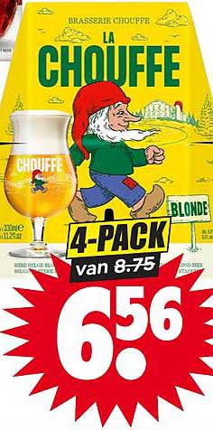 LA CHOUFFE 4-PACK van 8.75