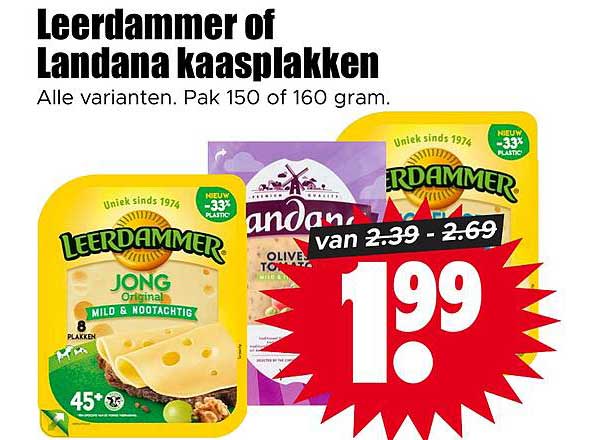 Leerdammer of Landana kaasplakken