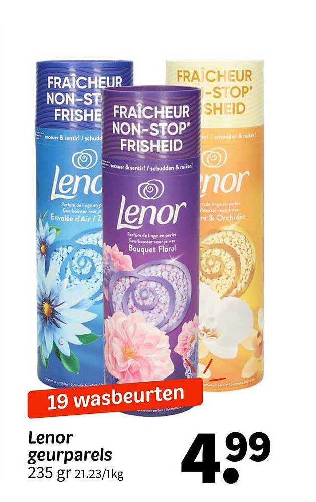 Lenor geurparels 19 wasbeurten
