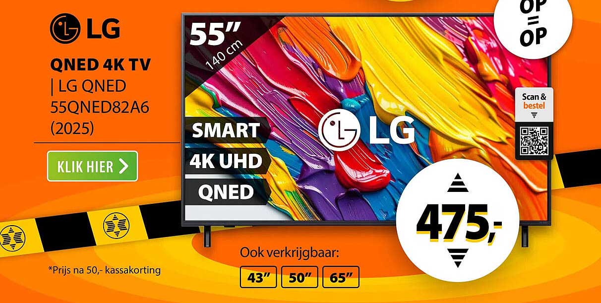 LG QNED 4K TV | LG QNED 55QNED82A6 (2025)