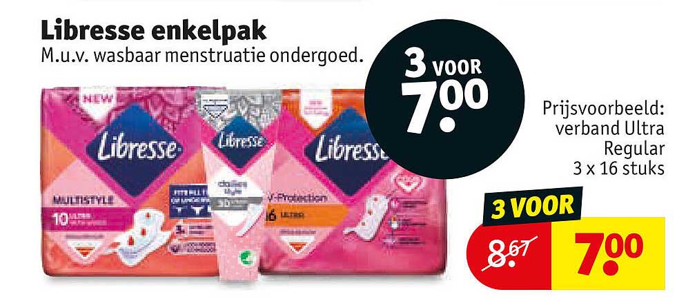 Libresse enkelpak