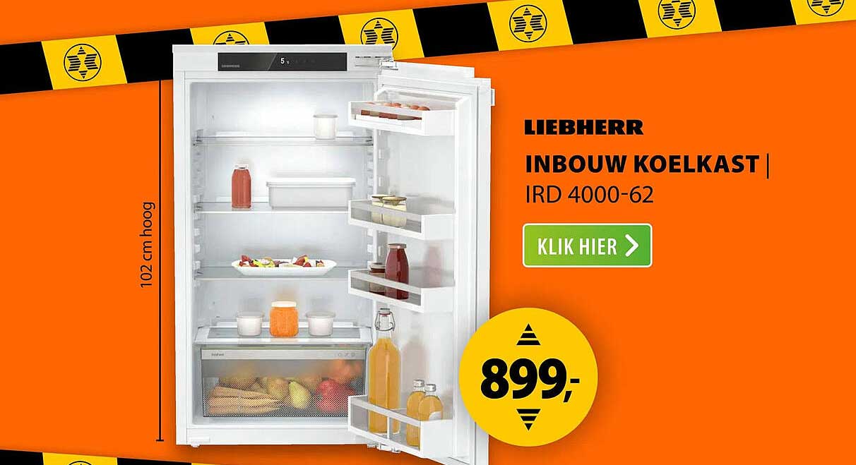LIEBHERR INBOUW KOELKAST | IRD 4000-62