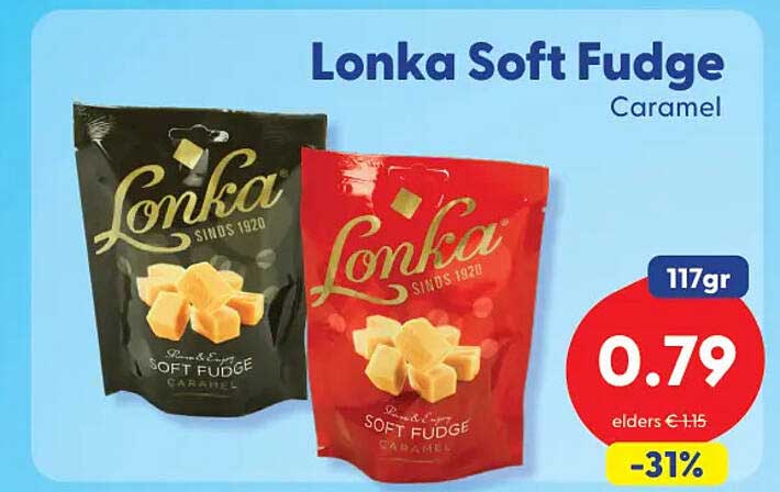 Lonka Soft Fudge Caramel
