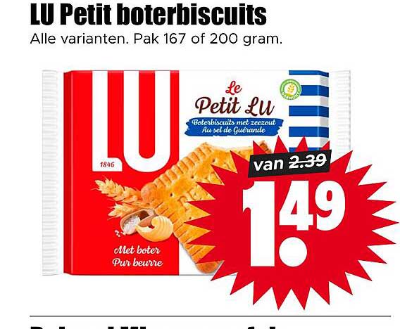LU Petit boterbiscuits