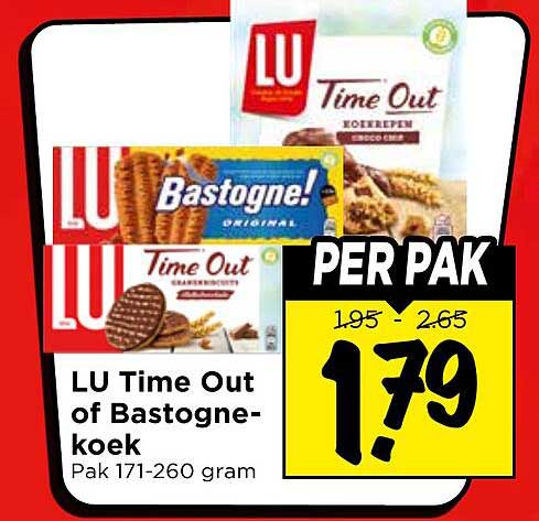 LU Time Out of Bastogne-koek
