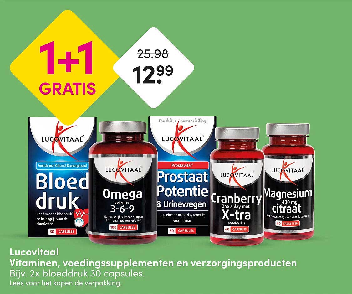 Lucovitaal 1+1 GRATIS