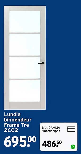 Lundia binnendeur Frama Tre 2C02