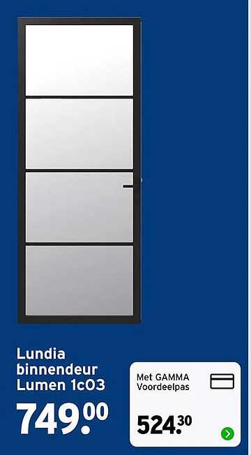 Lundia binnendeur Lumen 1c03