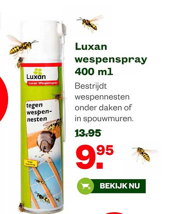 Luxan wespenspray 400 ml