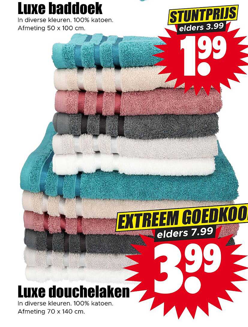 Luxe baddoek