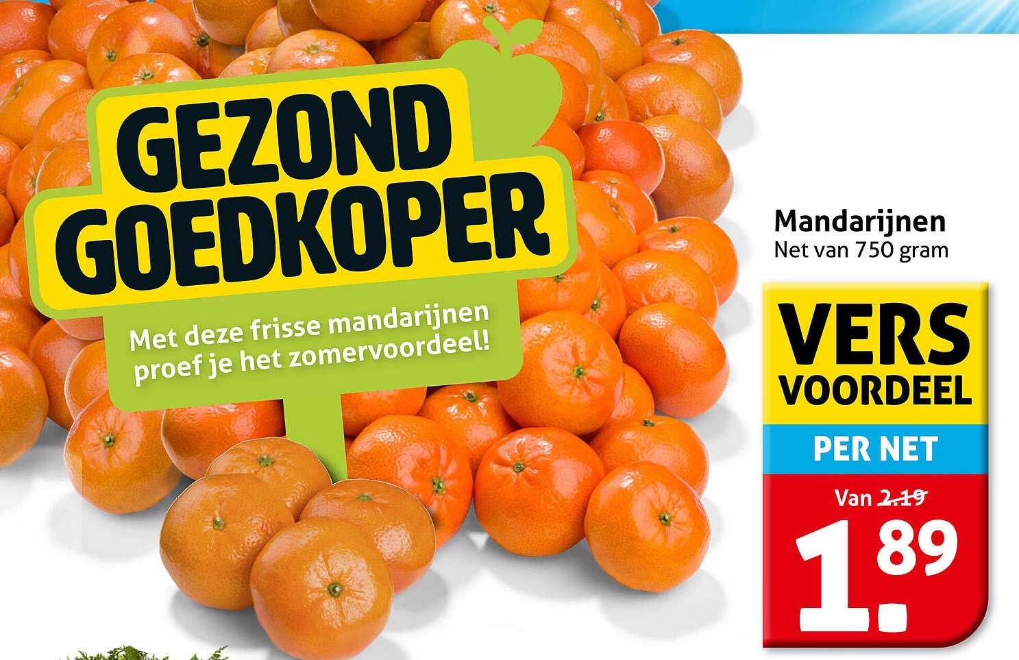 Mandarijnen Net van 750 gram VERS VOORDEEL