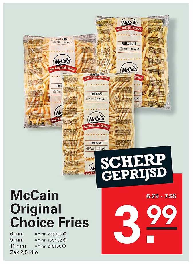 McCain Original Choice Fries