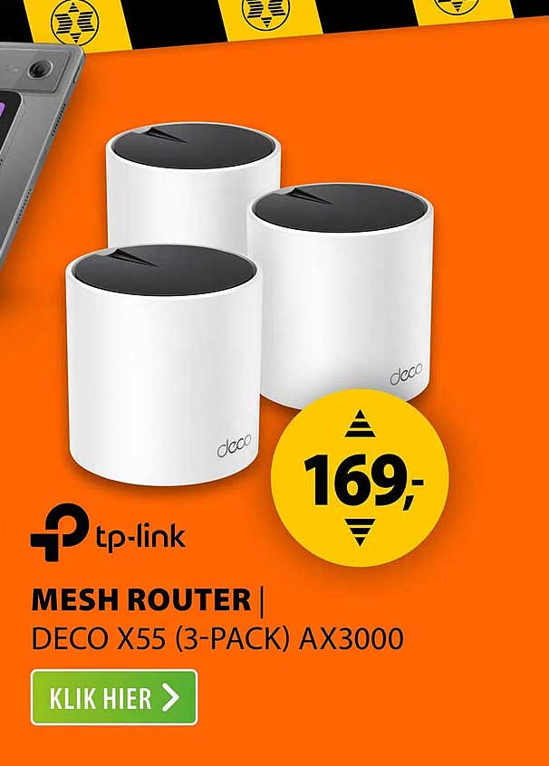 MESH ROUTER | DECO X55 (3-PACK) AX3000