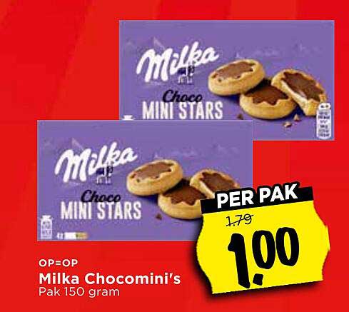 Milka Chocomini's Pak 150 gram