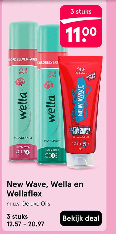 New Wave, Wella en Wellaflex