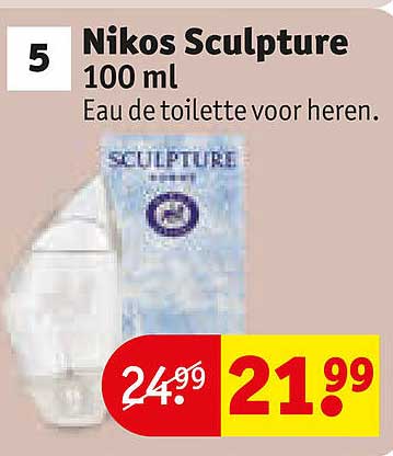 Nikos Sculpture 100 ml Eau de toilette voor heren