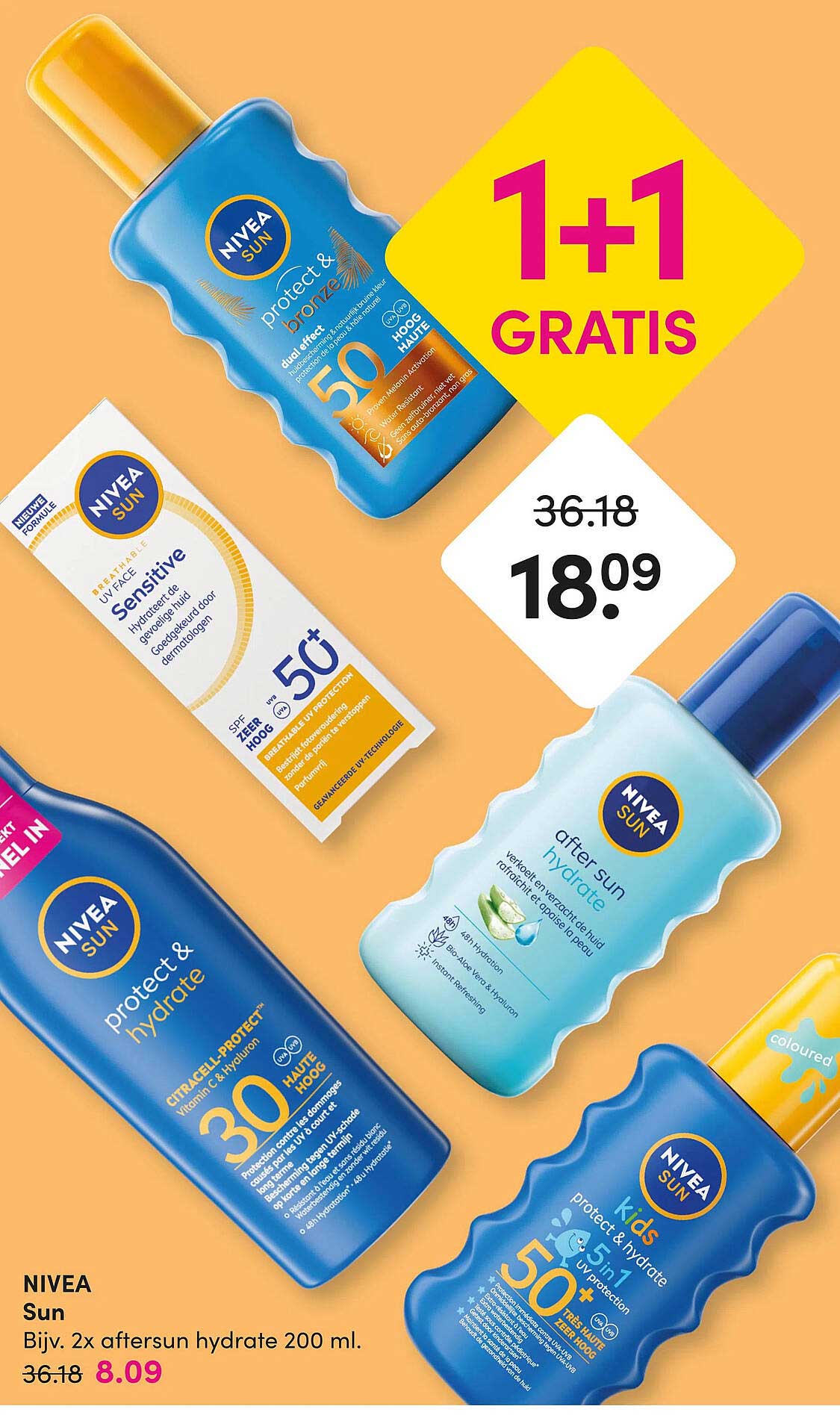 NIVEA Sun 1+1 GRATIS