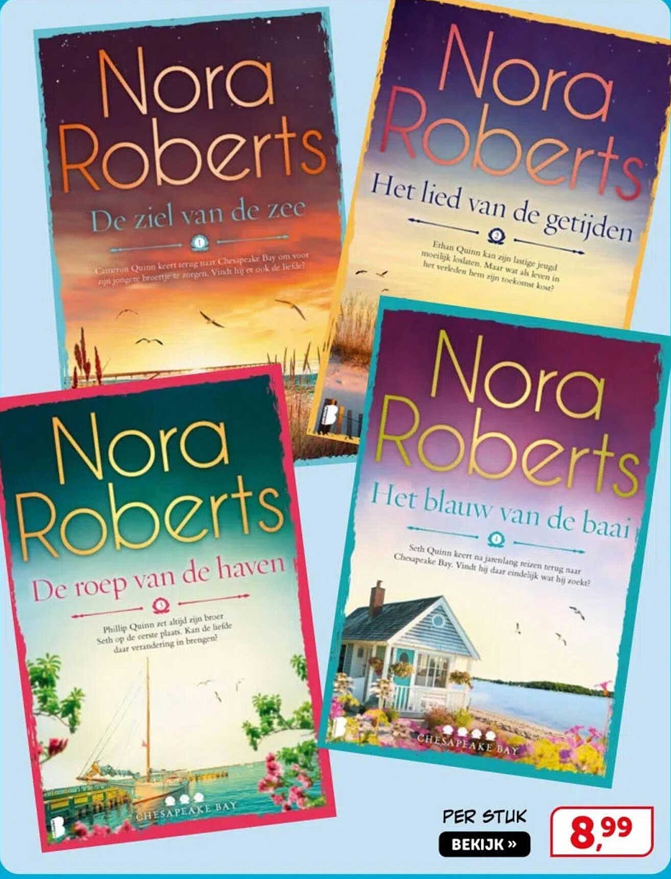 Nora Roberts boeken per stuk