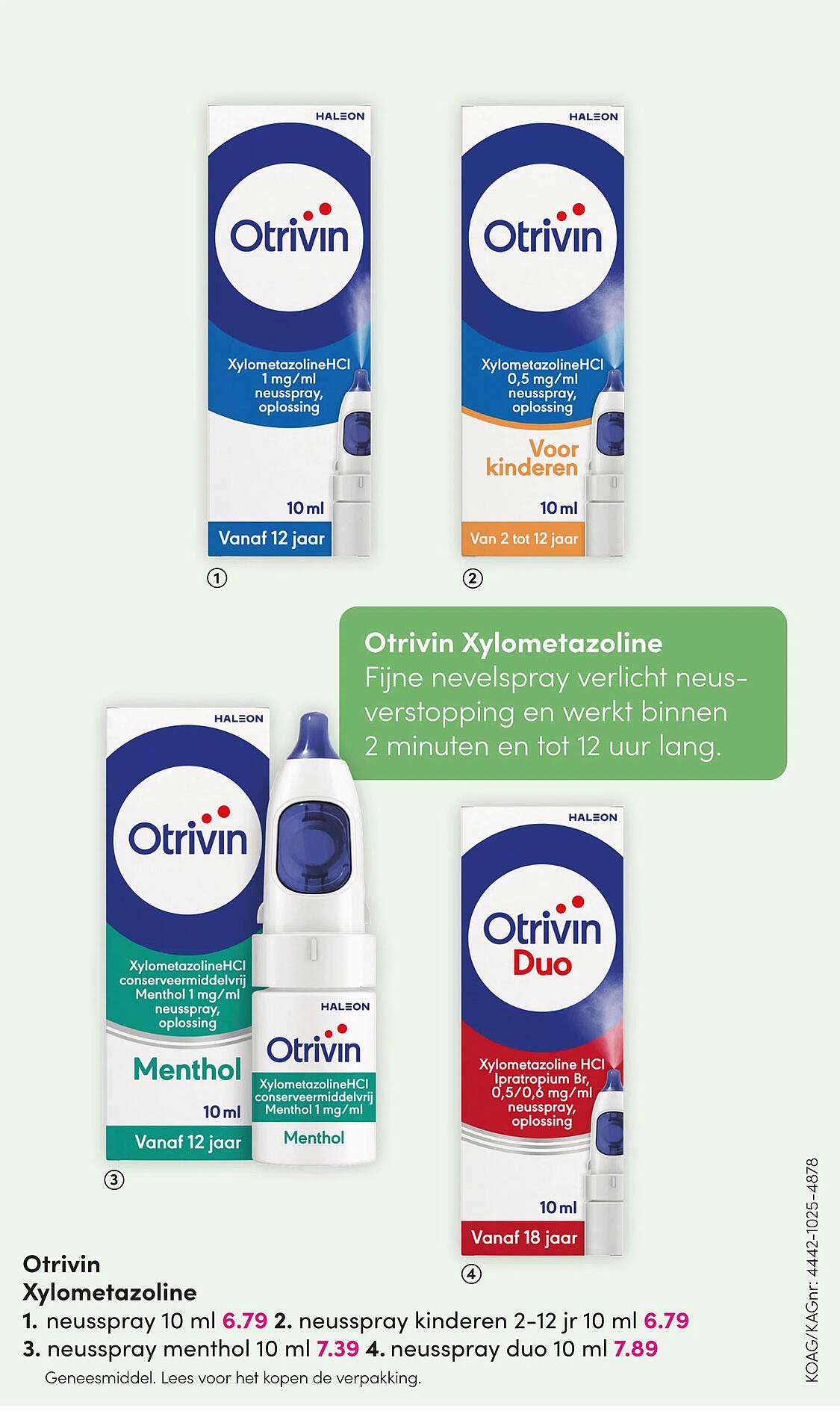 Otrivin Xylometazoline
