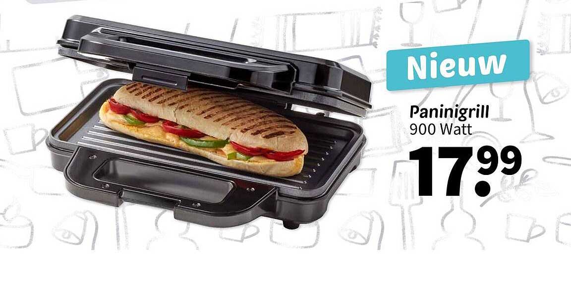 Paninigrill 900 Watt