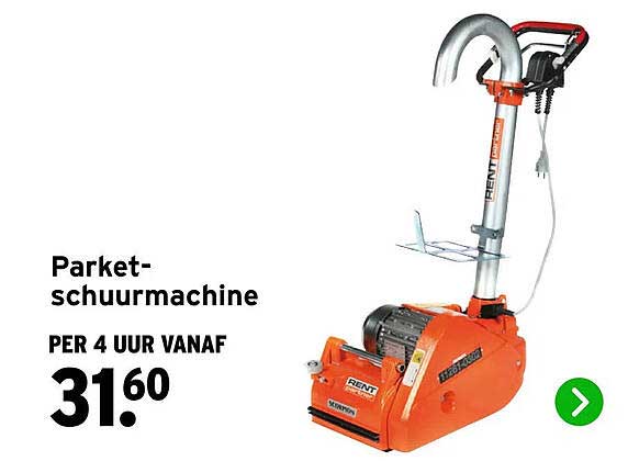 Parket-schuurmachine