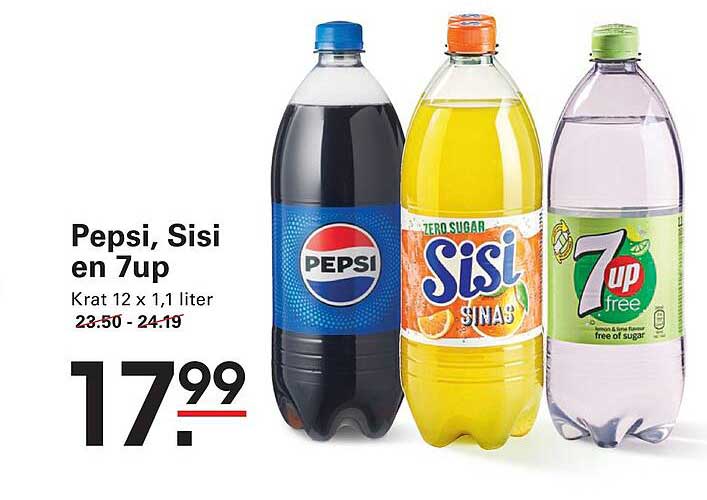 Pepsi, Sisi en 7up