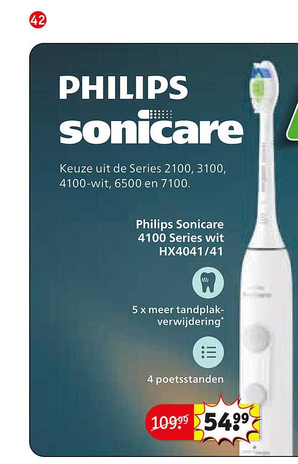 Philips Sonicare 4100 Series wit HX4041/41