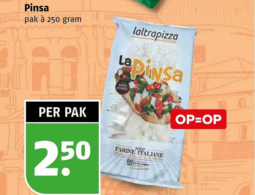 Pinsa pak à 250 gram