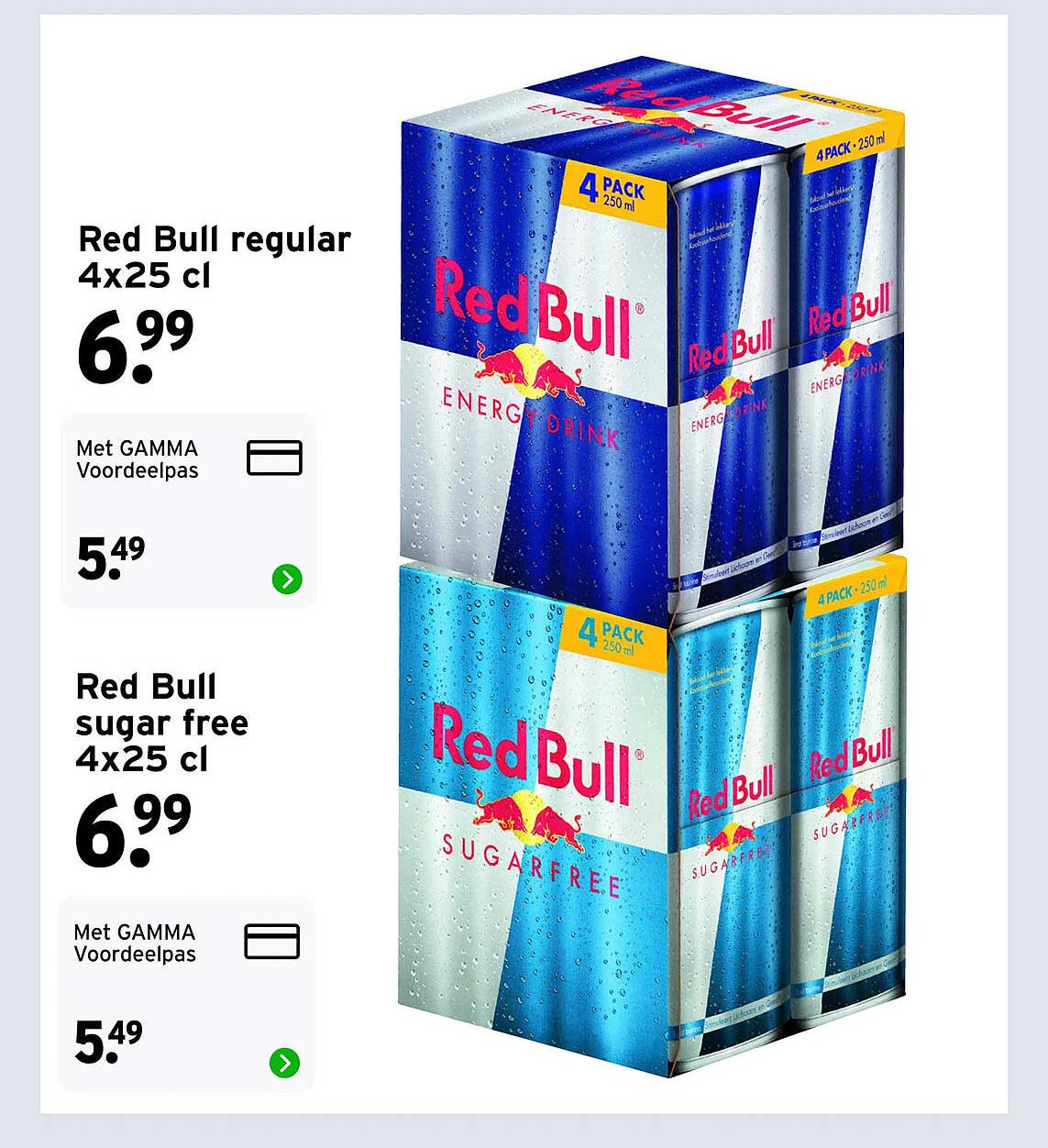Red Bull regular 4x25 cl