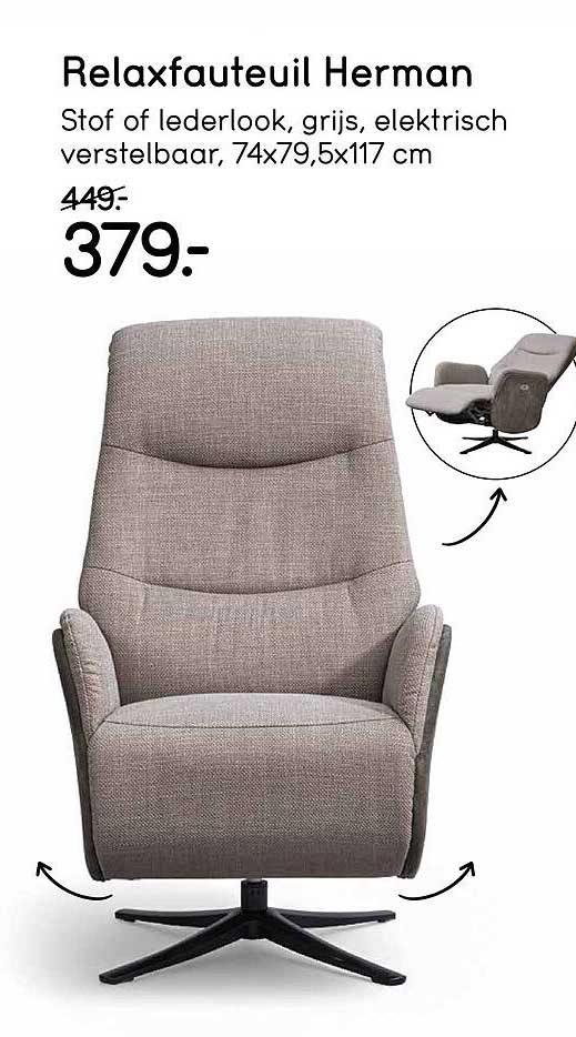 Relaxfauteuil Herman