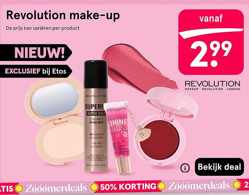 Revolution make-up