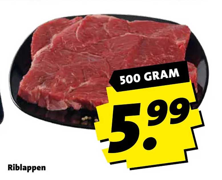 Riblappen 500 gram