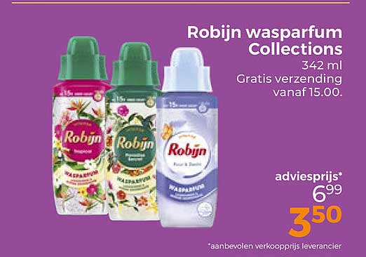 Robijn wasparfum Collections