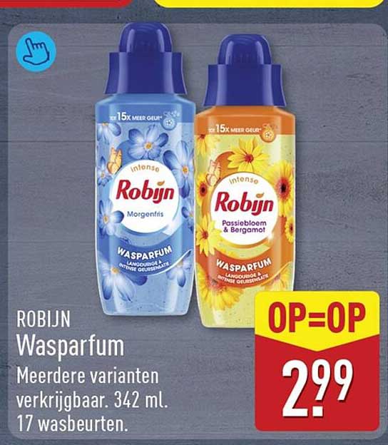 ROBIJN Wasparfum Meerdere varianten verkrijgbaar. 342 ml. 17 wasbeurten.