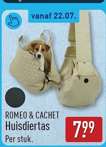 ROMEO & CACHET Huisdierentas Per stuk.