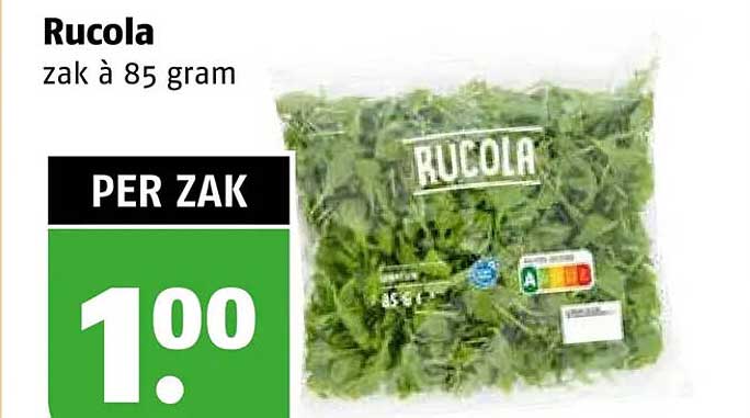 Rucola zak à 85 gram