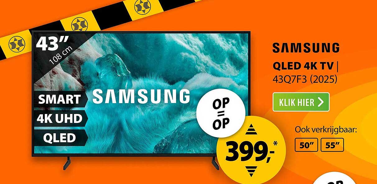 SAMSUNG QLED 4K TV | 43Q7F3 (2025)