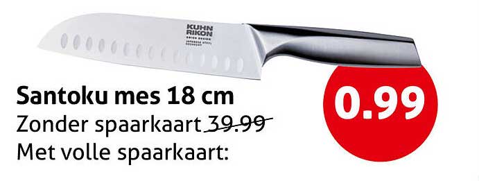 Santoku mes 18 cm