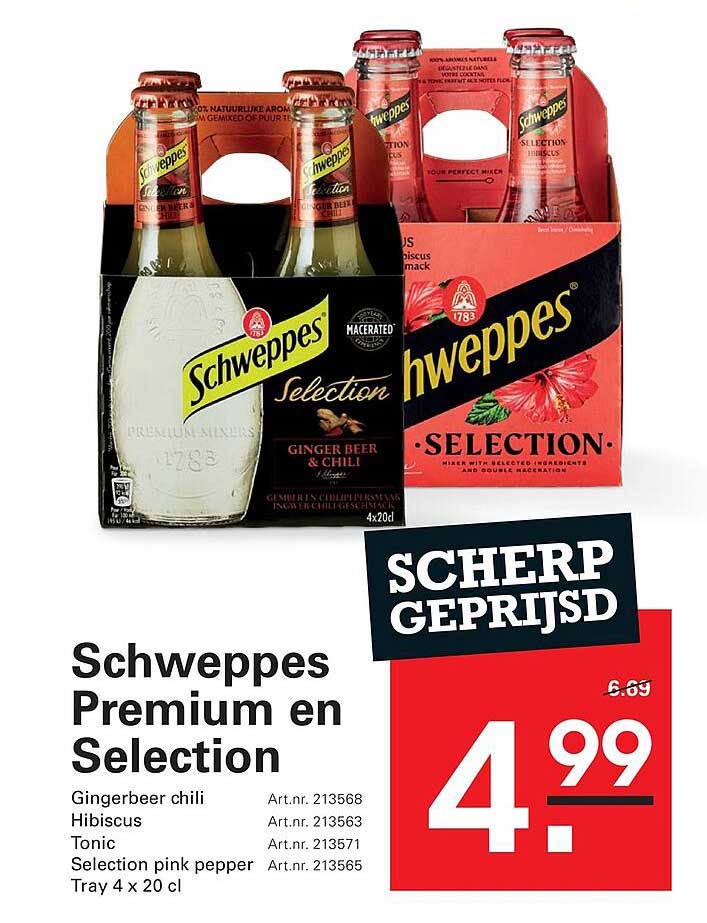 Schweppes Premium en Selection
