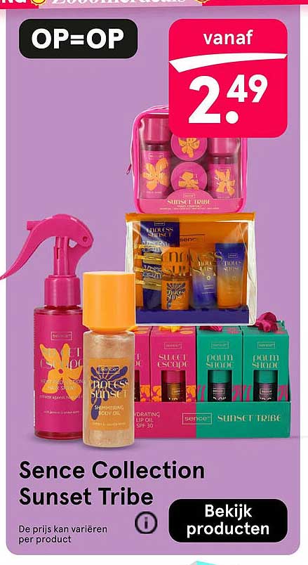 Sence Collection Sunset Tribe