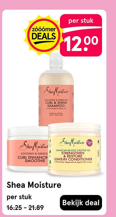 Shea Moisture per stuk