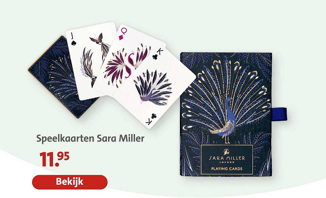 Speelkaarten Sara Miller