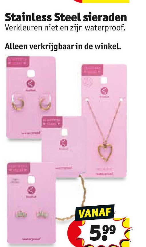 Stainless Steel sieraden