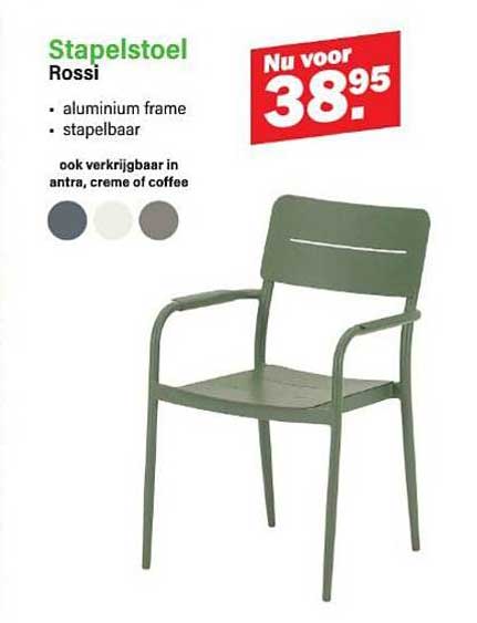 Stapelstoel Rossi