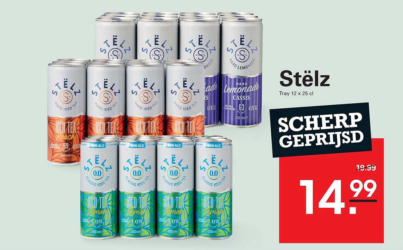 Stëlz Tray 12 x 25 cl