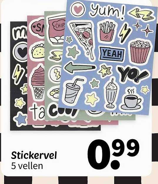 Stickervel